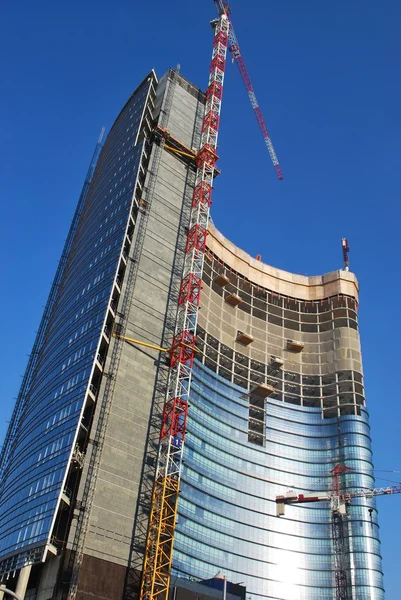 Costruzione grattacieli — Foto Stock