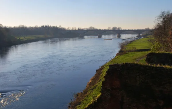 Rio Ticino em Pavia — Fotografia de Stock