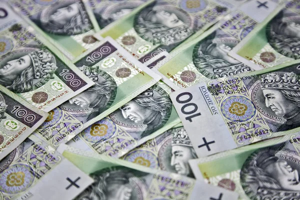 stock image Polish money 