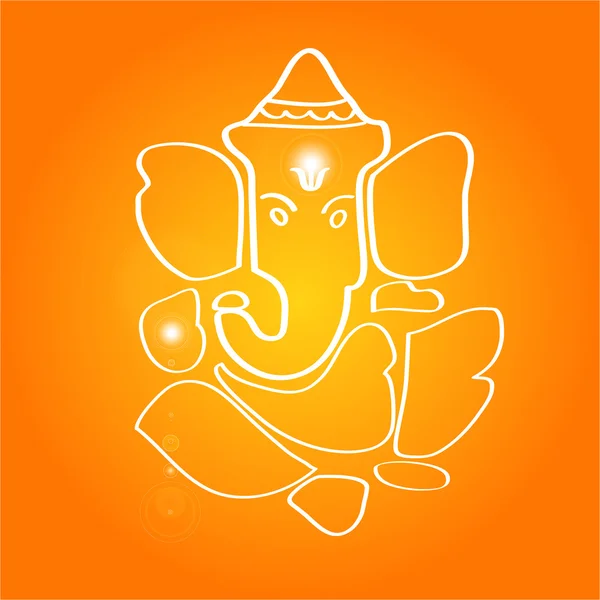 Indiase god Ganesha — Stockfoto