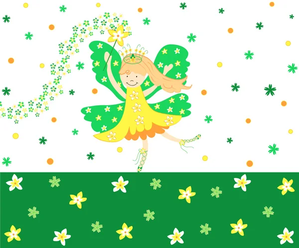 Påsklilja fairy Stockbild