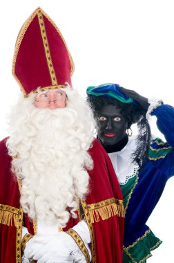 Saint nicholas ve onun yardımcısı