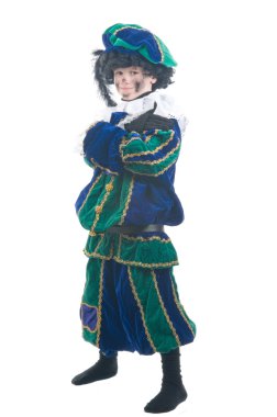 Zwarte Pınar veya siyah pete oynayan çocuk