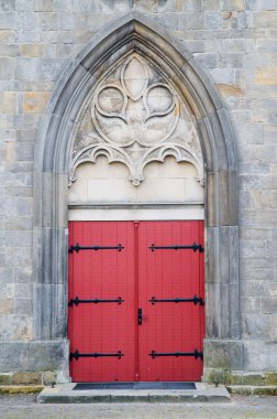 eski katedral kapı