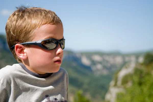Young Boy In The Ardeche — Stock Photo, Image