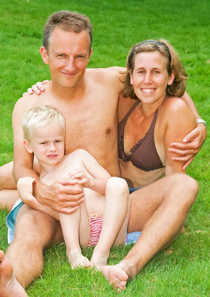 Happy Family Portrait — Stock Photo, Image