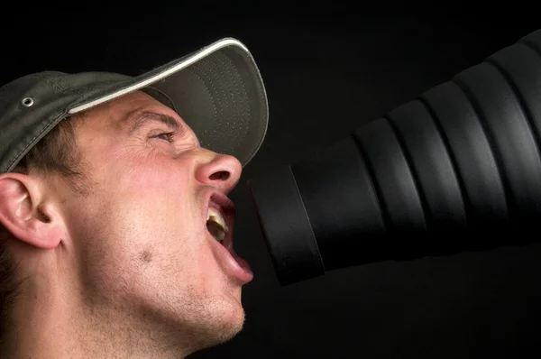 Singing In The Snoot -2 — Stock Photo, Image