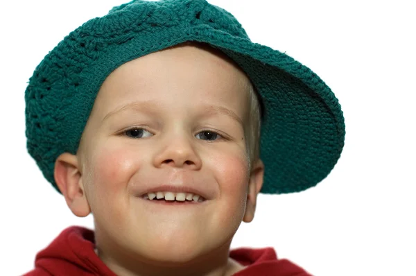 Mały chłopiec z kapelusz 2 — Zdjęcie stockowe