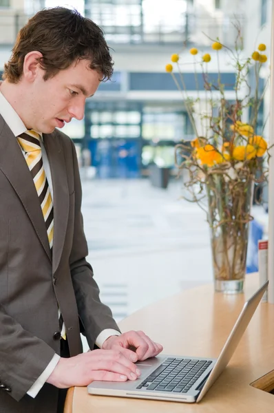 Young Businessman Working — Stock Photo, Image