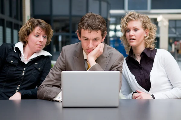 Shocked Colleagues — Stock Photo, Image