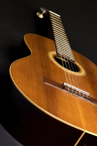 stock image Guitar On Black