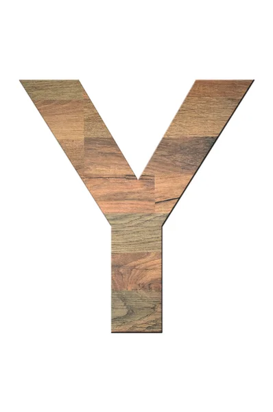 stock image Wooden Letter Y