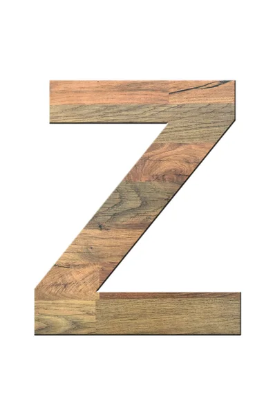 stock image Wooden Letter Z