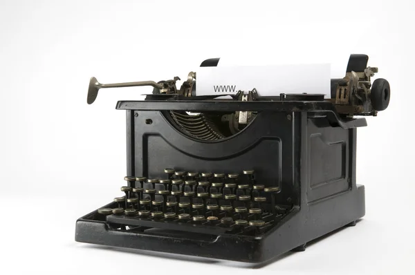 Máquina de escribir WWW 2 — Foto de Stock