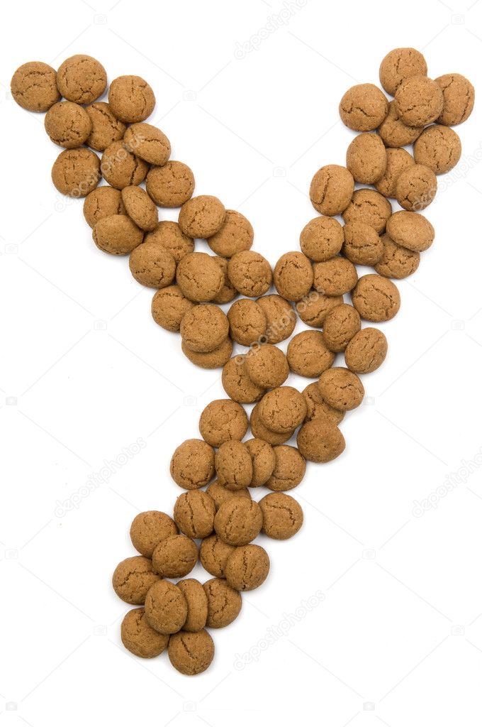 Ginger Nut Alphabet Y