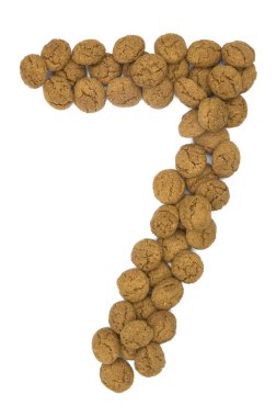 Ginger Nuts Number Seven clipart