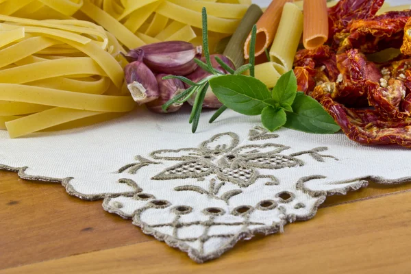 Stock image Ingredients to make a italian food