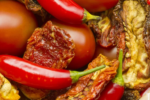 stock image Collection of red vegetables