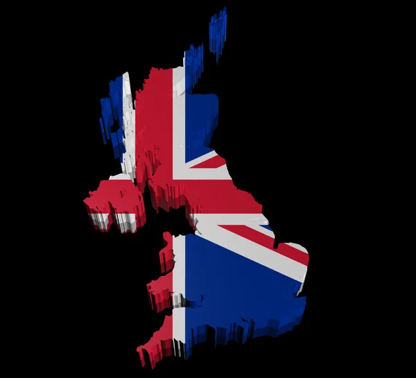 Illustration des vereinten Königreichs Großbritannien — Stockfoto