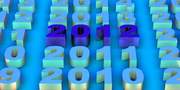 2012 nuovo anno — Foto Stock