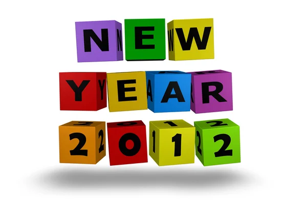 2012 new year — Stock Photo, Image