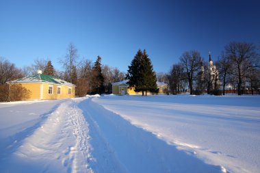 Winter in Russia clipart