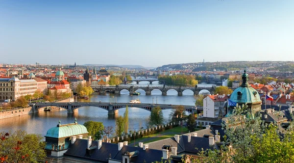Прага мости — стокове фото