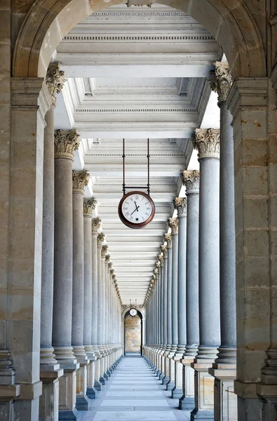 Colonnade in Karlovy Vary — Stock Photo, Image