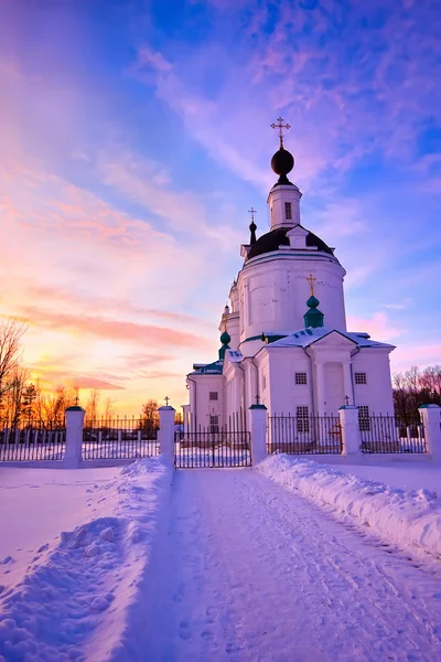 Iglesia rusa — Foto de Stock