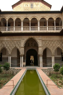 Alcazar in Sevilla clipart