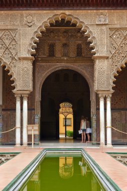 Alcazar in Sevilla clipart