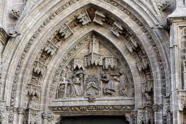 La Giralda, fragment of entrance — Stock Photo, Image
