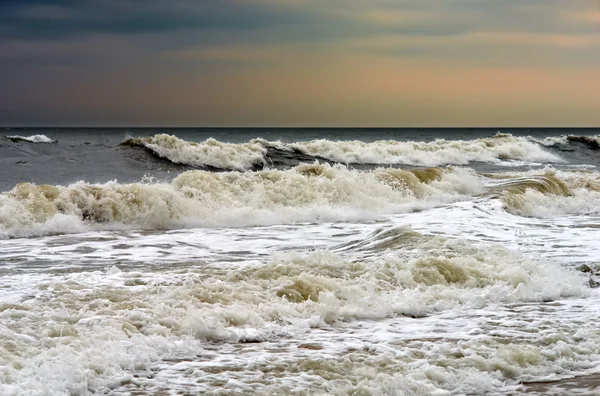 Tempo tempestoso, Oceano Atlantico — Foto Stock