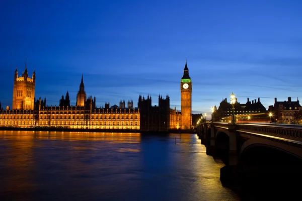 Big Ben e Casas do Parlamento — Fotografia de Stock