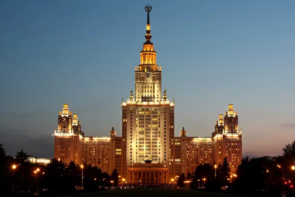 Moskvas universitet Ryssland — Stockfoto