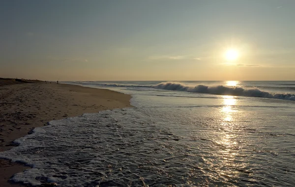 Salida del sol, Océano Atlántico — Foto de Stock