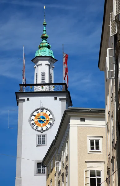 Tower of Town hall in Salzburg — Stock Photo, Image