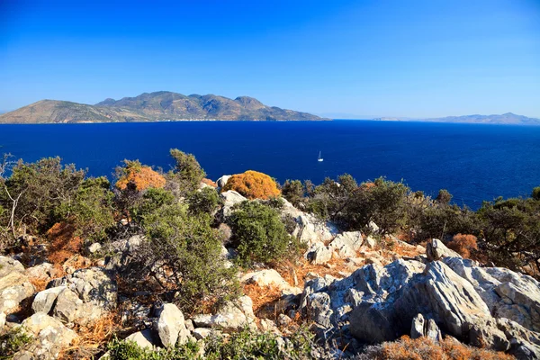 晴れた日にギリシャの島々 — ストック写真