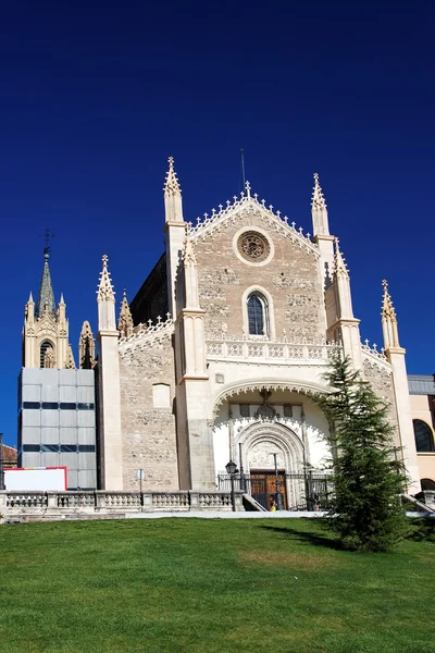 San jeronimo el skutečné kostel, madrid — Stock fotografie