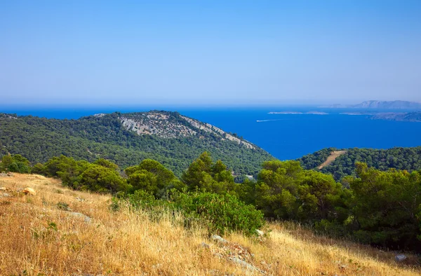 晴れた日にギリシャの島々 — ストック写真