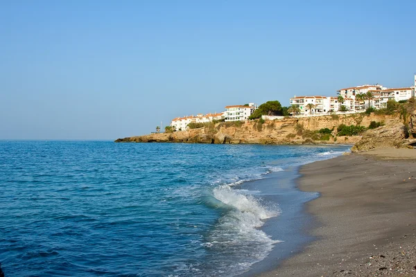 Stranden vid Medelhavet, nerja — Stockfoto