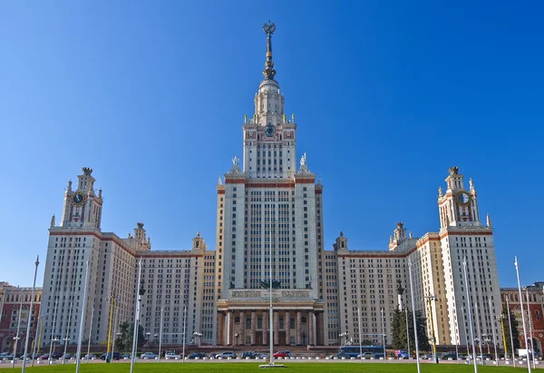 Moskou Universiteit Rusland — Stockfoto