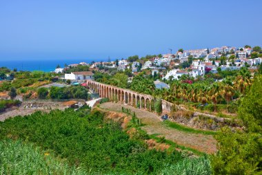 Spanish landscape, Nerja clipart