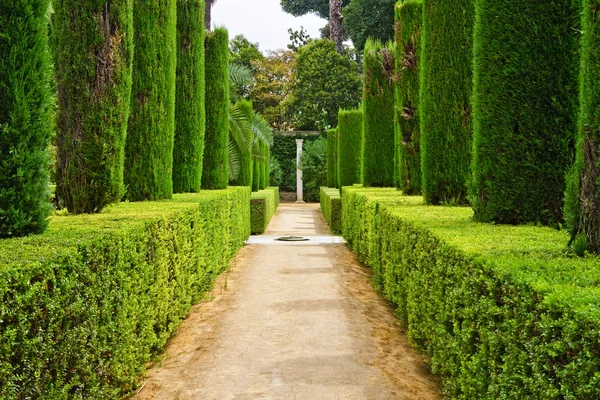 Jardín de los Poetas, Alcázar, Sevilla —  Fotos de Stock
