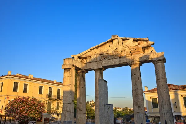 Ruins in Plaka area, Athens — Stock Photo, Image