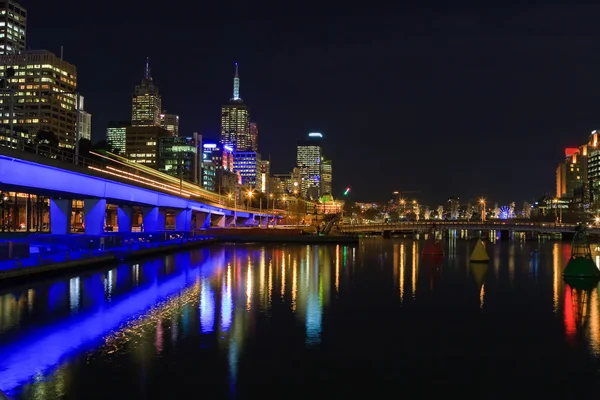 Innenstadt von Melbourne — Stockfoto