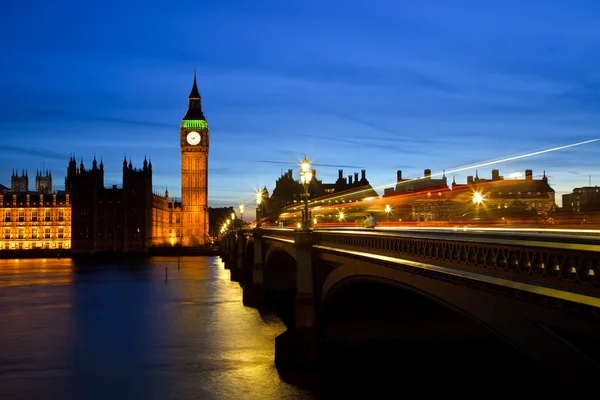 Big Ben y las Casas del Parlamento — Foto de Stock