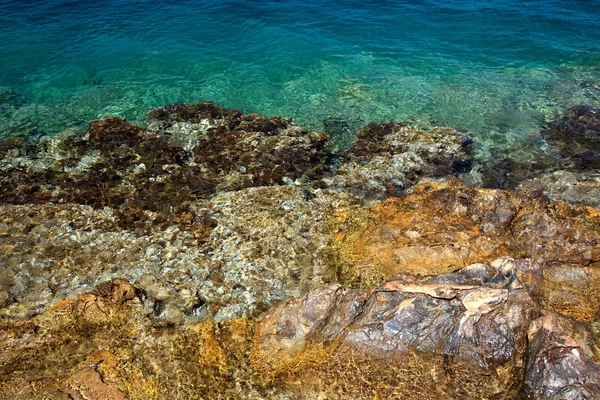 Doğal arka planlar: deniz suyu — Stok fotoğraf