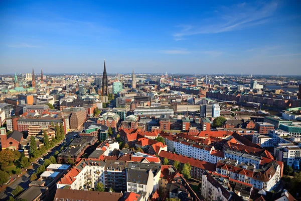 Vista sobre Hamburgo — Fotografia de Stock