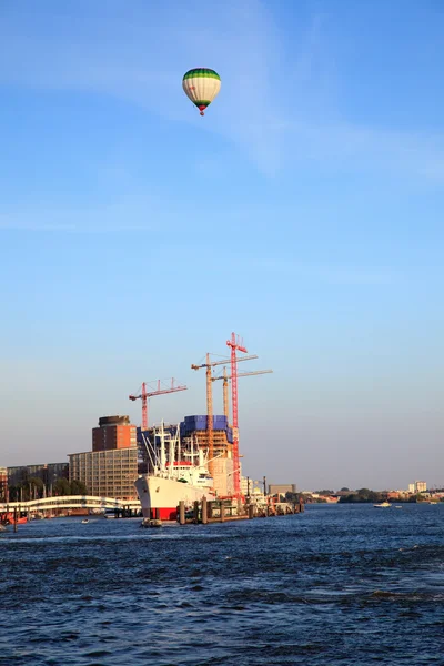 Port in Hamburg — Stock Photo, Image
